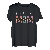 Lustiges Fischer-Mutter-Geschenk, Leopardenmuster T-Shirt