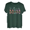 Lustiges Fischer-Mutter-Geschenk, Leopardenmuster T-Shirt