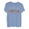 Lustiges Fischer-Mutter-Geschenk, Leopardenmuster T-Shirt