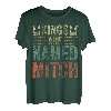 Lustiger personalisierter Name Shirt Kings Are Named Mitch T-Shirt