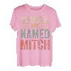 Lustiger personalisierter Name Shirt Kings Are Named Mitch T-Shirt