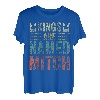 Lustiger personalisierter Name Shirt Kings Are Named Mitch T-Shirt