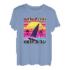 Venice Beach Retro 80er Jahre Stil Souvenir Strand T-Shirt