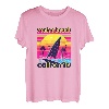 Venice Beach Retro 80er Jahre Stil Souvenir Strand T-Shirt