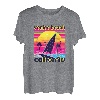 Venice Beach Retro 80er Jahre Stil Souvenir Strand T-Shirt