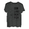 Angler Spruch Angelliebhaber Angelsport T-Shirt