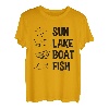 Angler Spruch Angelliebhaber Angelsport T-Shirt