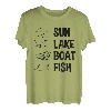 Angler Spruch Angelliebhaber Angelsport T-Shirt