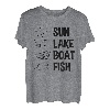 Angler Spruch Angelliebhaber Angelsport T-Shirt