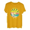 Honolulu Retro Sonnenuntergang & Strandurlaub T-Shirt