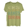 Kings Are Named Dorian Shirt Lustiger Personalisierter Name T-Shirt