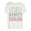 Kings Are Named Dorian Shirt Lustiger Personalisierter Name T-Shirt