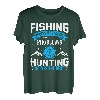 Angeln löst die meisten meiner Probleme Die Jagd löst den Rest T T-Shirt