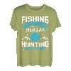 Angeln löst die meisten meiner Probleme Die Jagd löst den Rest T T-Shirt