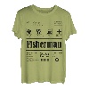 Fishing Fishermen Design Haken Rolle Köder Angler T-Shirt