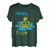 Fishing is my Yoga, Hobbyangler, Angeln Frosch, Angler T-Shirt