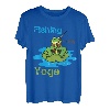 Fishing is my Yoga, Hobbyangler, Angeln Frosch, Angler T-Shirt