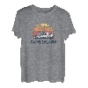 Plum Island MA Vintage Bootfahren 70er Jahre Retro Boot Design T-Shirt