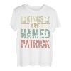 Kings Are Named Patrick Shirt Lustiger Personalisierter Name T-Shirt