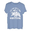 Ich würde lieber auf Bärenjagd gehen Cool Bear Hunter T-Shirt