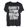 Funny Dad and Baby Matching Vatertag Angeln T-Shirt