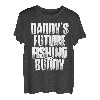 Funny Dad and Baby Matching Vatertag Angeln T-Shirt