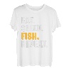 Eat Sleep Fish Repeat Retro Vintage Funny Fisherman Angeln T-Shirt