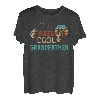 Reel Cool Grandfather Vintage lustige Angelrute Geschenk Opa T-Shirt
