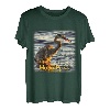 Großer Blaureiher angeln T-Shirt