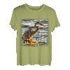 Großer Blaureiher angeln T-Shirt