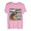 Großer Blaureiher angeln T-Shirt