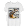 Großer Blaureiher angeln T-Shirt