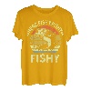 Angelshirt Barsch Fisch Here Fishy Boy Jugend Damen Herren Lustig T-Shirt