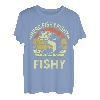 Angelshirt Barsch Fisch Here Fishy Boy Jugend Damen Herren Lustig T-Shirt
