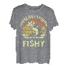 Angelshirt Barsch Fisch Here Fishy Boy Jugend Damen Herren Lustig T-Shirt