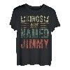 Lustiger personalisierter Name Shirt Kings Are Named Jimmy T-Shirt