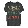 Lustiger personalisierter Name Shirt Kings Are Named Jimmy T-Shirt