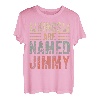 Lustiger personalisierter Name Shirt Kings Are Named Jimmy T-Shirt