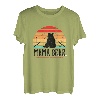 Damen mama bär mama bär bär angeln T-Shirt