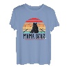Damen mama bär mama bär bär angeln T-Shirt