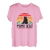 Damen mama bär mama bär bär angeln T-Shirt