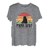 Damen mama bär mama bär bär angeln T-Shirt