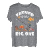 Father of the Big One Geburtstag Angeln Thema Bday T-Shirt