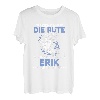 Herren Reicht mir die Rute ihr Narren Erik will angeln T-Shirt