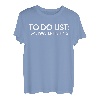 Lustige To-Do-Liste Salzwasser Angeln Ruhestand Arbeiterin Damen Herren T-Shirt