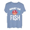 Lustiges Angler What The Fish Fischen Angel Set Geschenk T-Shirt