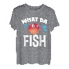 Lustiges Angler What The Fish Fischen Angel Set Geschenk T-Shirt