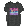 Lindquist Beach Retro 80er Jahre Vaporwave Strand Urlaub T-Shirt