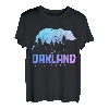Oakland California Bear Grizzly Pride im Freien, Vintage-Stil T-Shirt