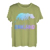 Oakland California Bear Grizzly Pride im Freien, Vintage-Stil T-Shirt